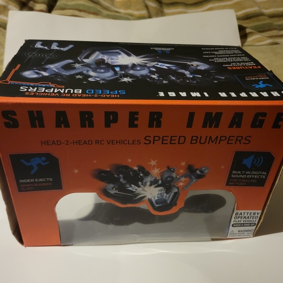 Sharper Image Remote Control Bumper Cars - Picture 2 of 11